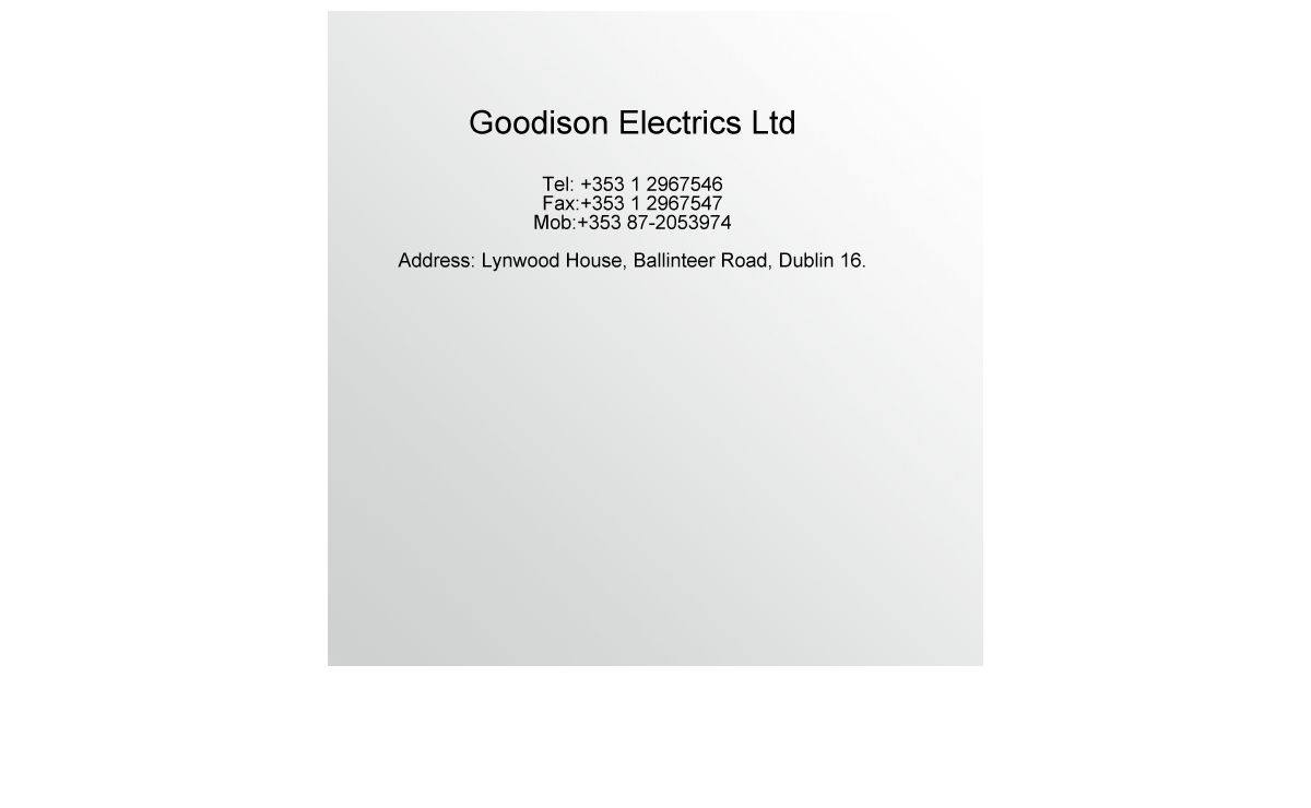 Goodison Electrics