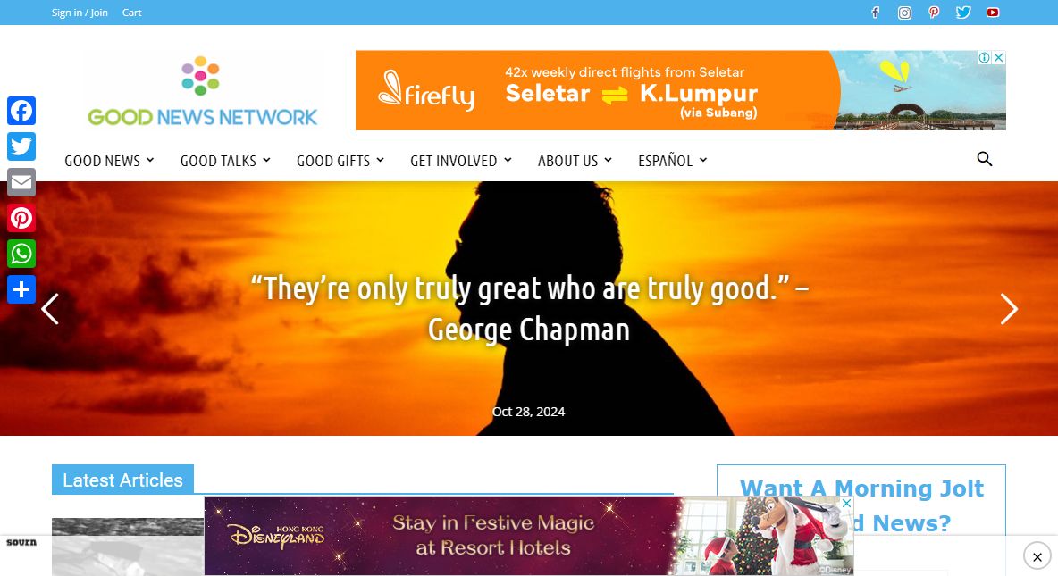 Good News, Inspiring, Positive Stories - Good News Network