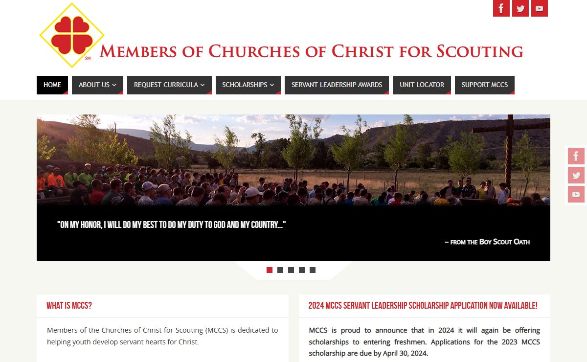 Members of Churches of Christ for Scouting – Welcome to the home of Members of Churches of Christ for Scouting