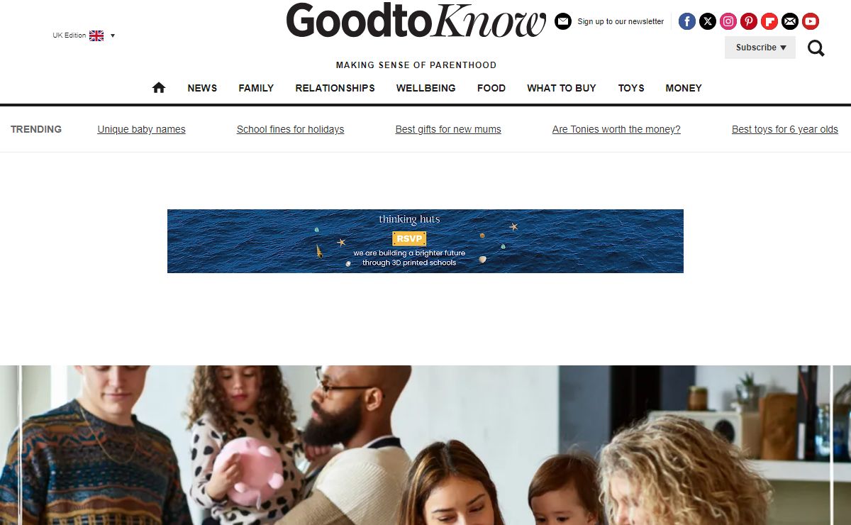 GoodtoKnow: Parenting Advice, Family News, Product Reviews and Top Toys