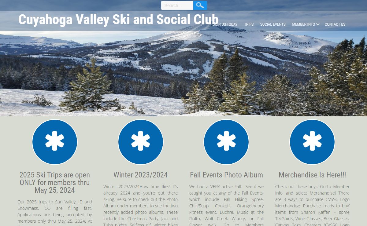 Cuyahoga Valley Ski and Social Club Home Page - Cuyahoga Valley Ski and Social Club