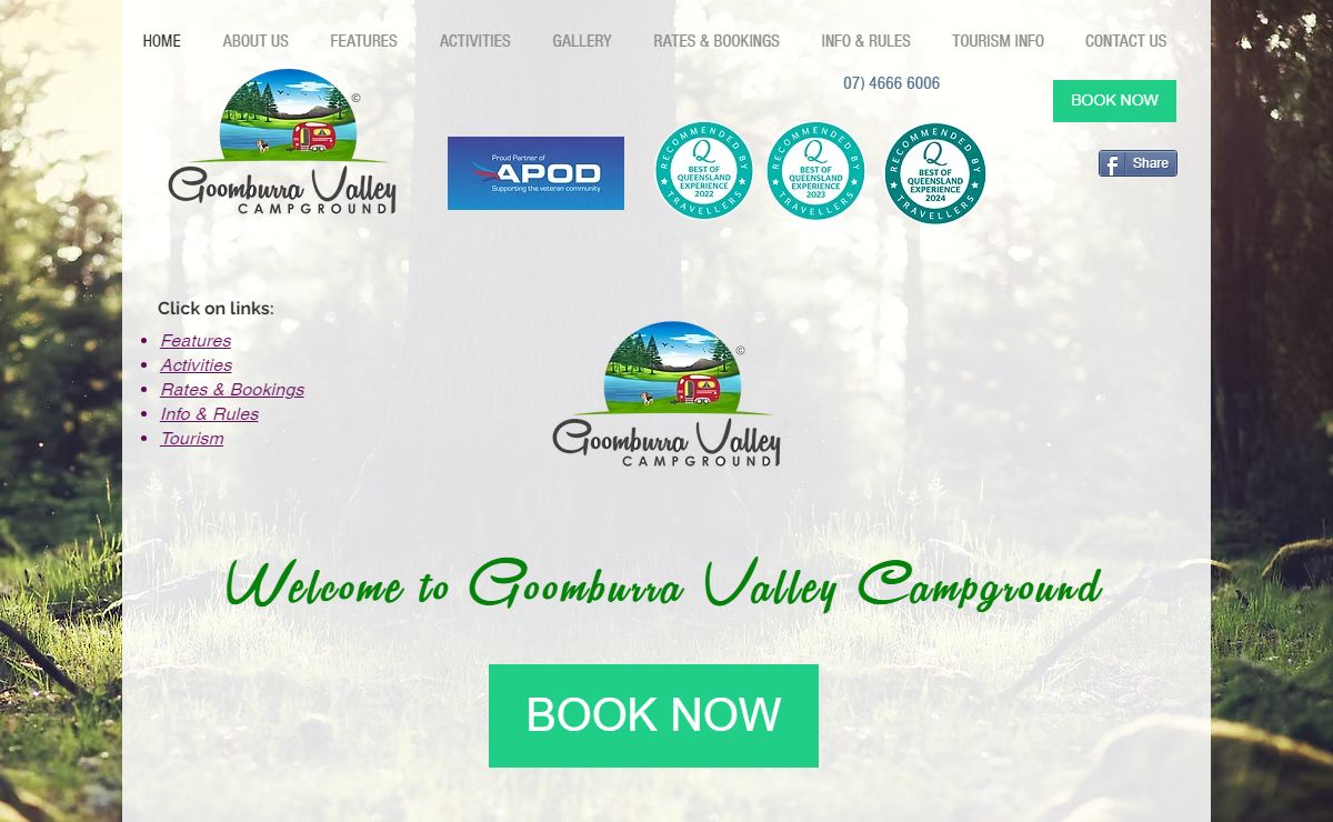 Goomburra Valley Campground, Best in Bush Camping! Family oriented Pet friendly
