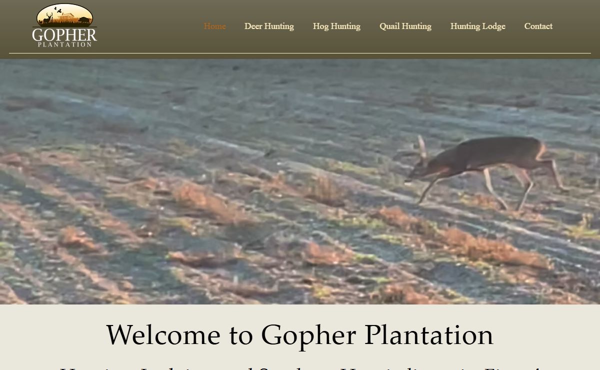 Home | Gopher Plantation