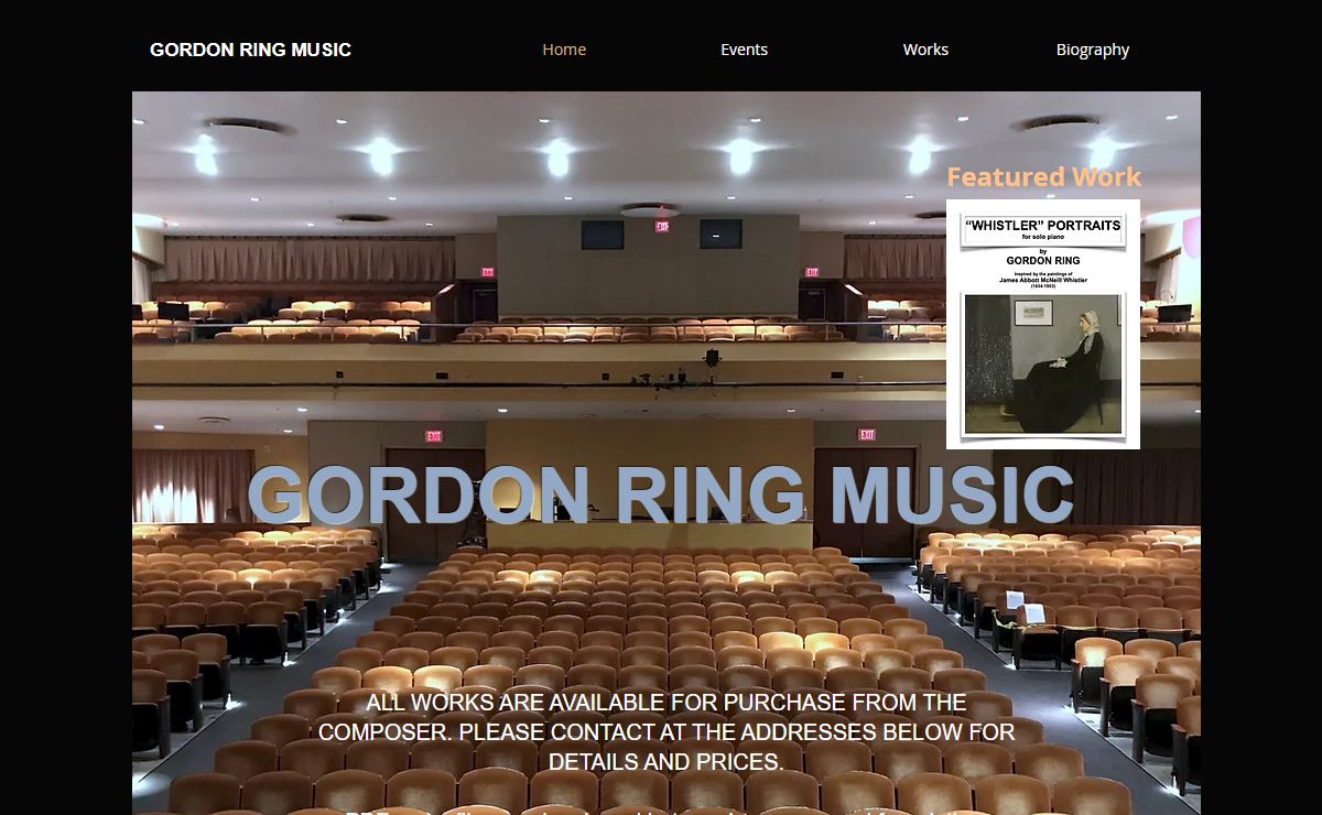 Home | Gordonringmusic
