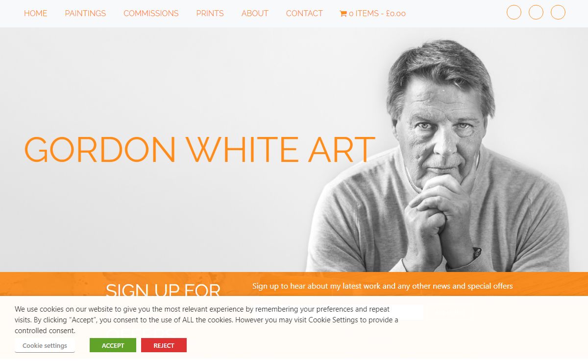 Home - Gordon White Art