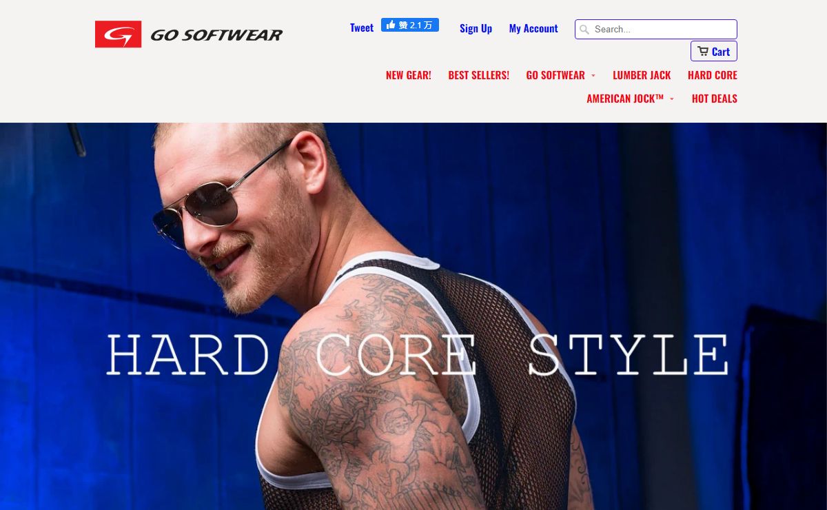 Facebook | GO SOFTWEAR / AMERICAN JOCK