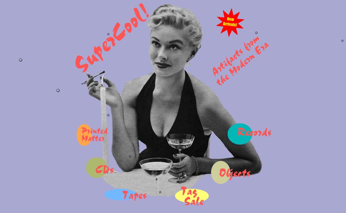 SuperCool!: Rare records, vinyl, 45s, 78s, CDs, books, objects: Artifacts from the Modern Era