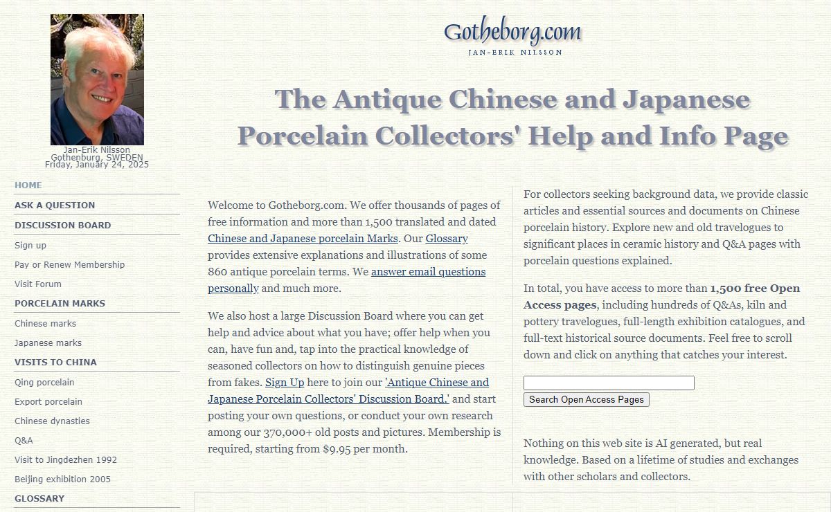 The Antique Chinese and Japanese Porcelain Collector's Help and Info Page