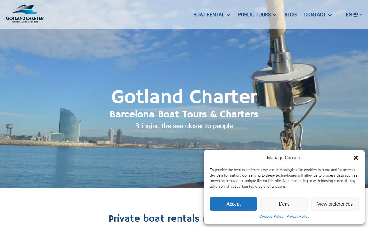 Boat Tours, Charters & Boat Rental in Barcelona