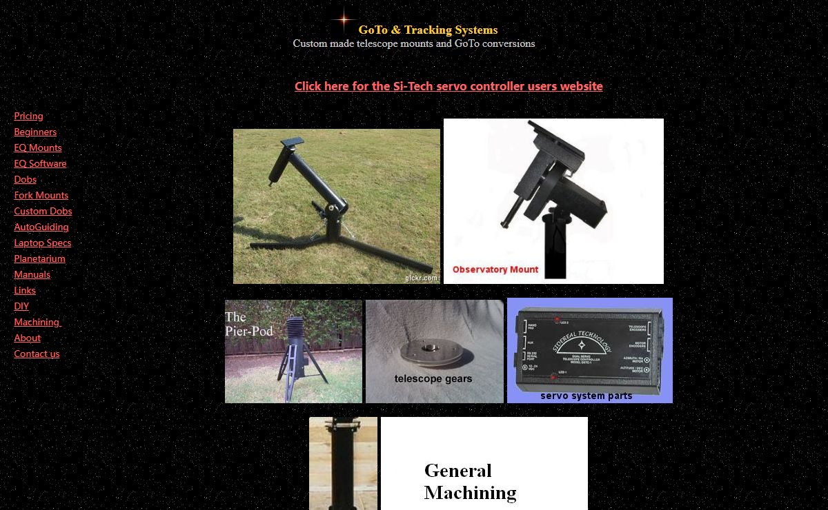 GoTo and Tracking Systems