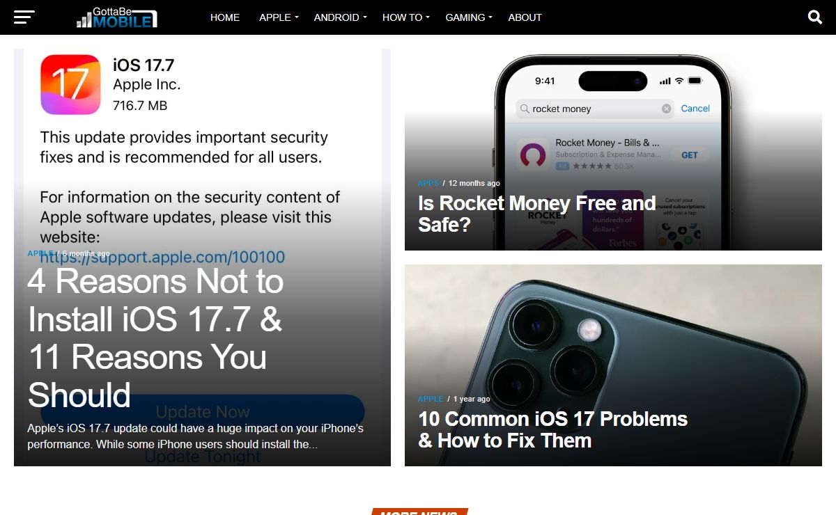 Gotta Be Mobile: Mobile Tech News, Reviews and Advice