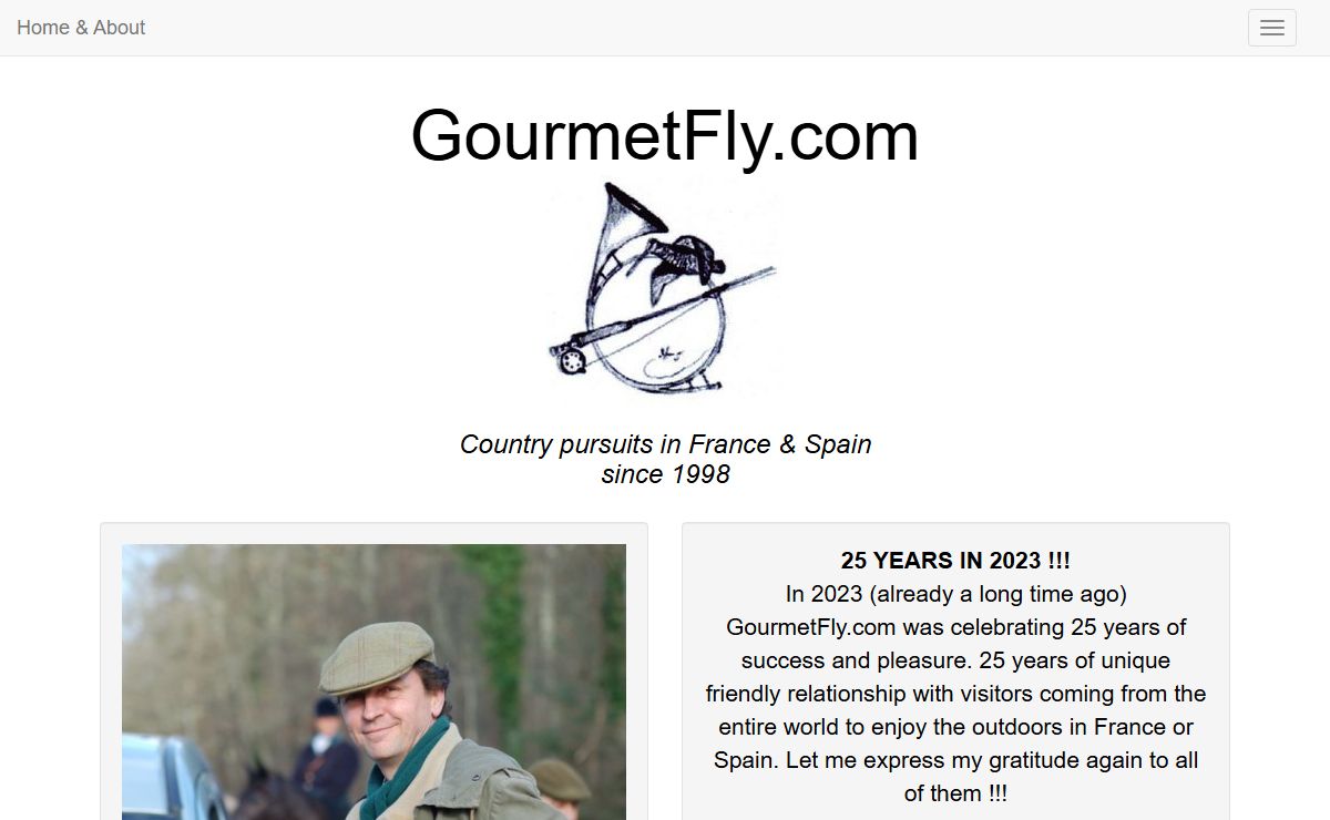 GourmetFly - Fly fishing, Hunting & Shooting in France