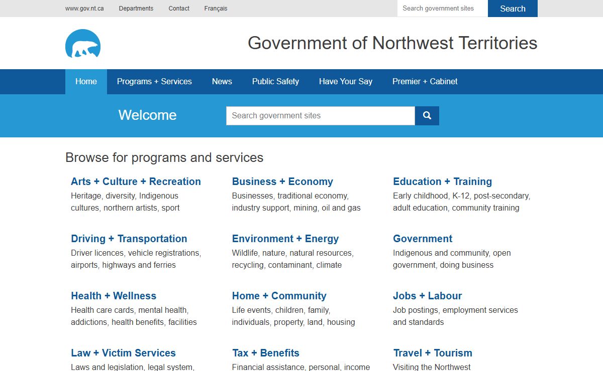Government of Northwest Territories