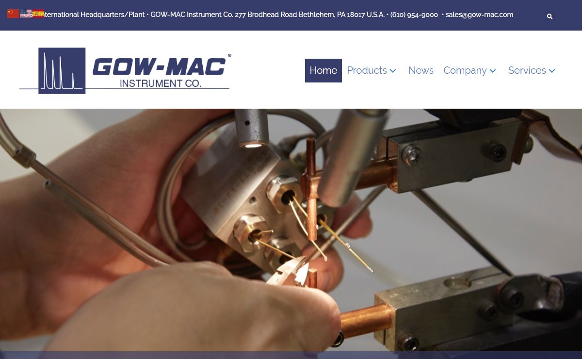 GOW-MAC Instrument Company – Custom Solutions for Gas Analysis
