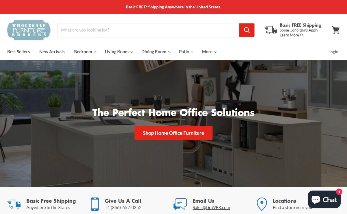 Shop Furniture Online — Wholesale Furniture Brokers