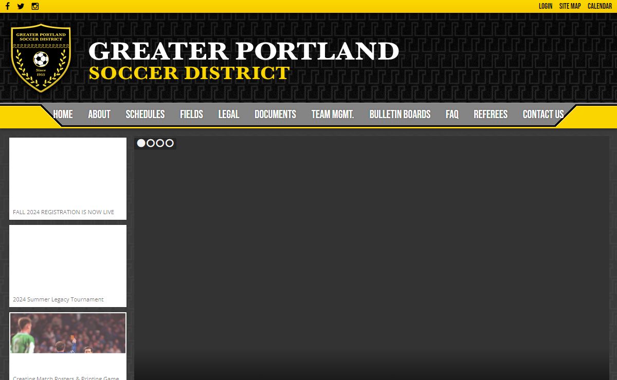 Greater Portland Soccer District | Home