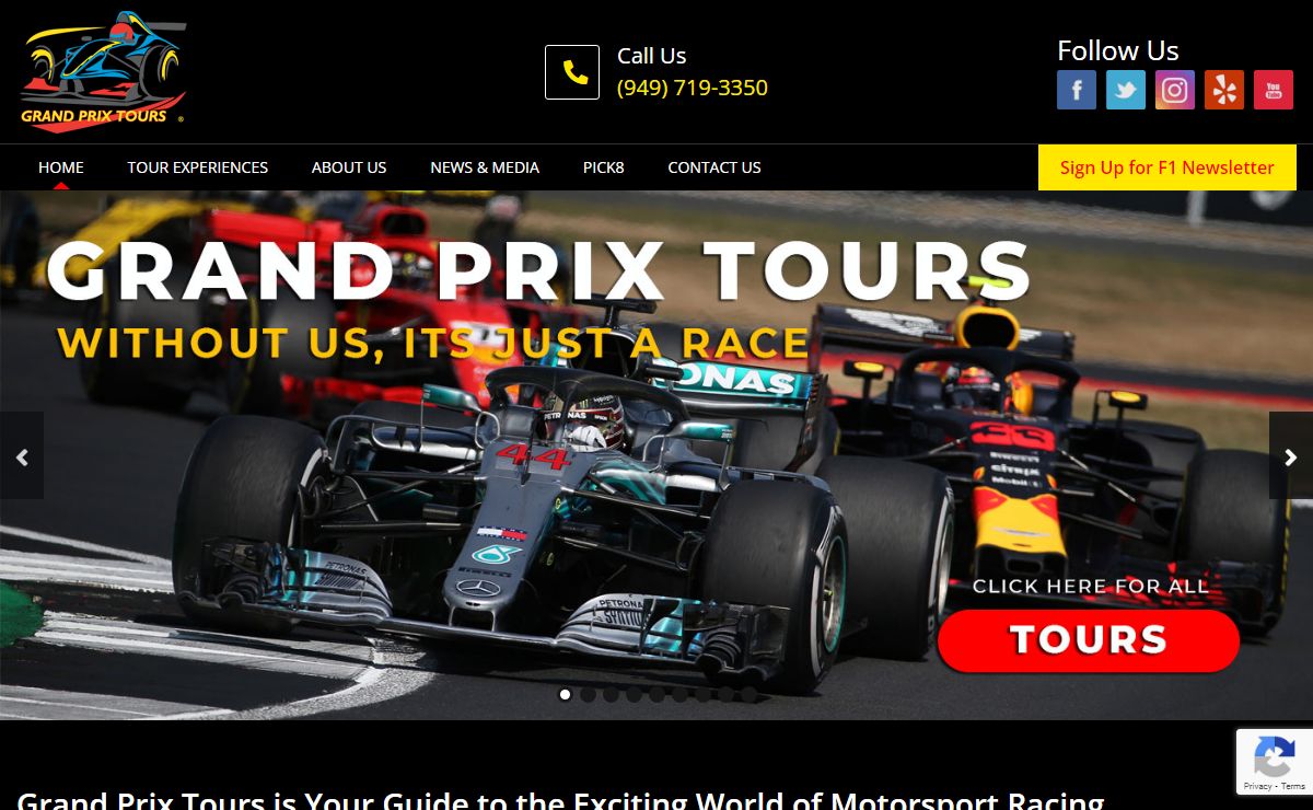 Grand Prix Tours | Complete Formula 1™ Travel Packages
