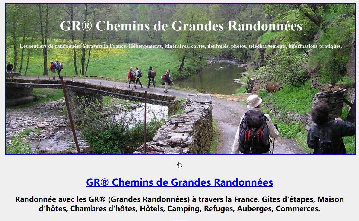 GR® Chemins de Grandes Randonnées