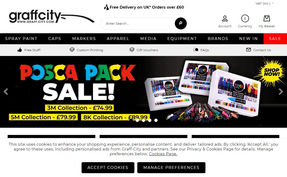 Spray Paint | Graffiti Supplies & Accessories | Graff-City