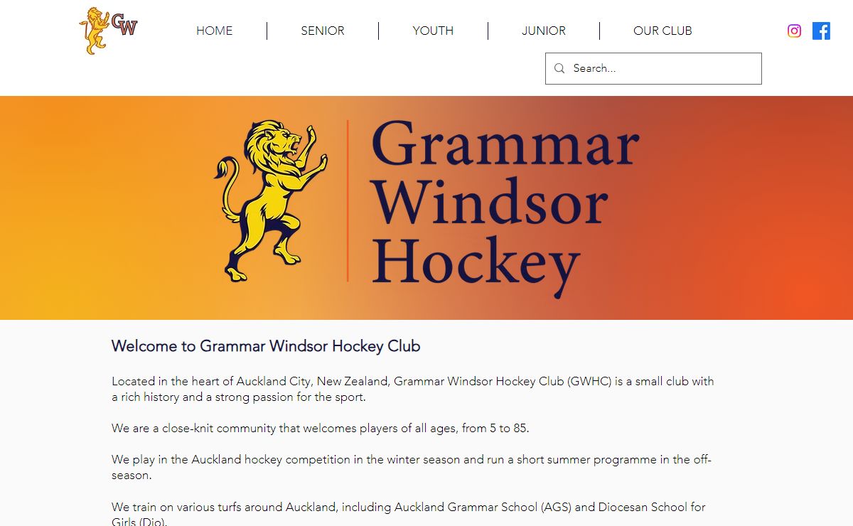 Grammar Windsor Hockey Club | hockey | Auckland, New Zealand