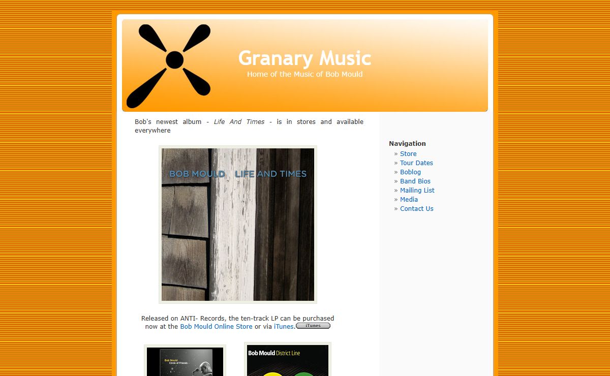 Bob Mould > Granary Music
