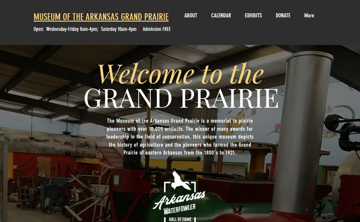 The Museum of the Arkansas Grand Prairie