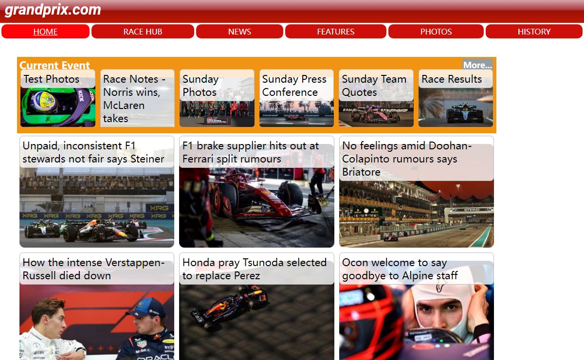 Latest Formula 1 Breaking News - Grandprix.com