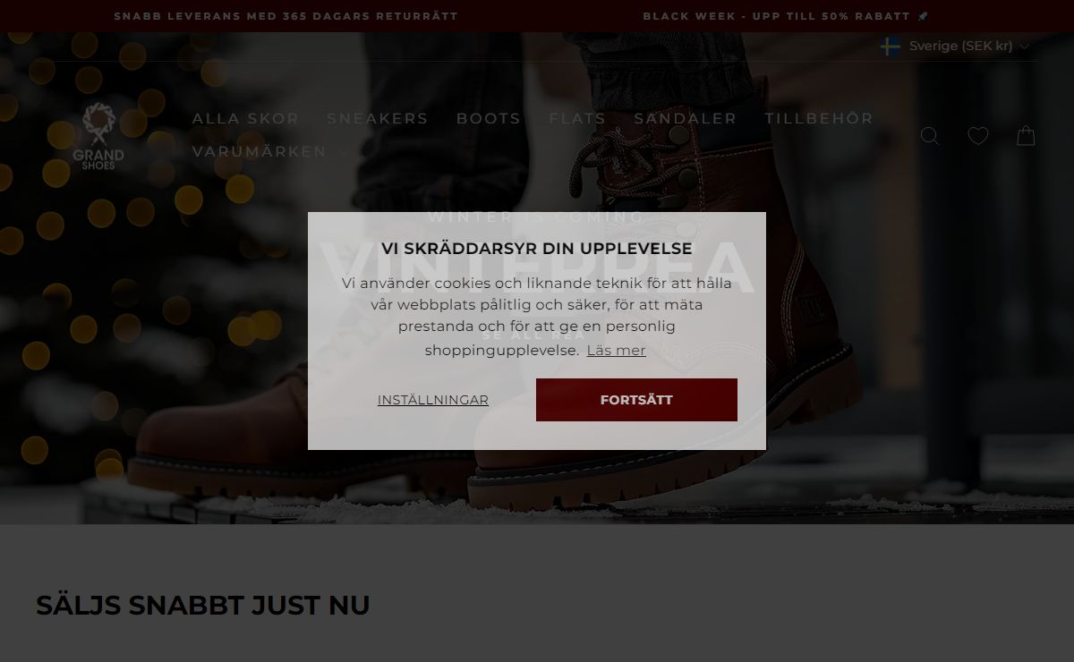 Grand Shoes | Stora skor online sedan 2006