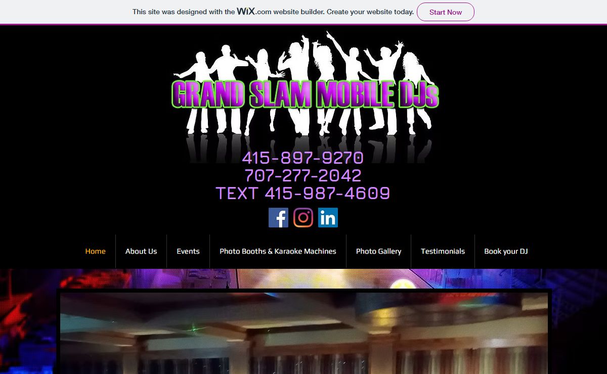 Grand Slam Mobile DJs: Music for your event, Photo Booths & Karaoke