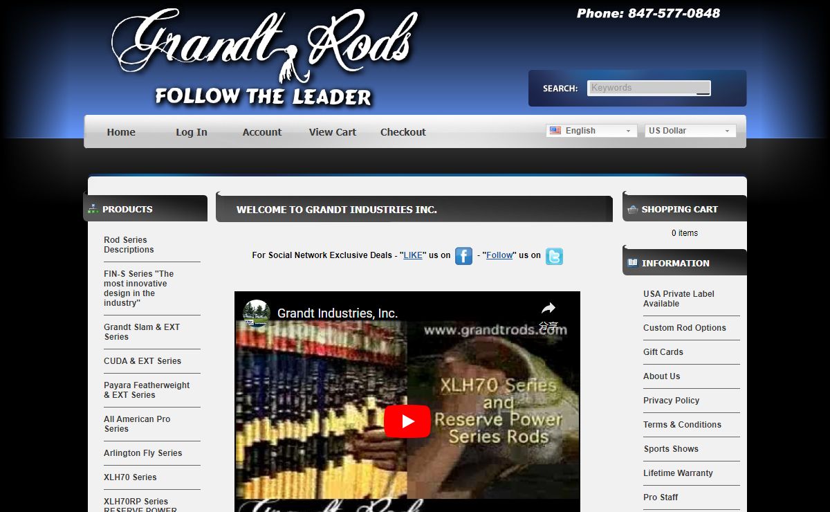 Grandts Custom Fishing Rods