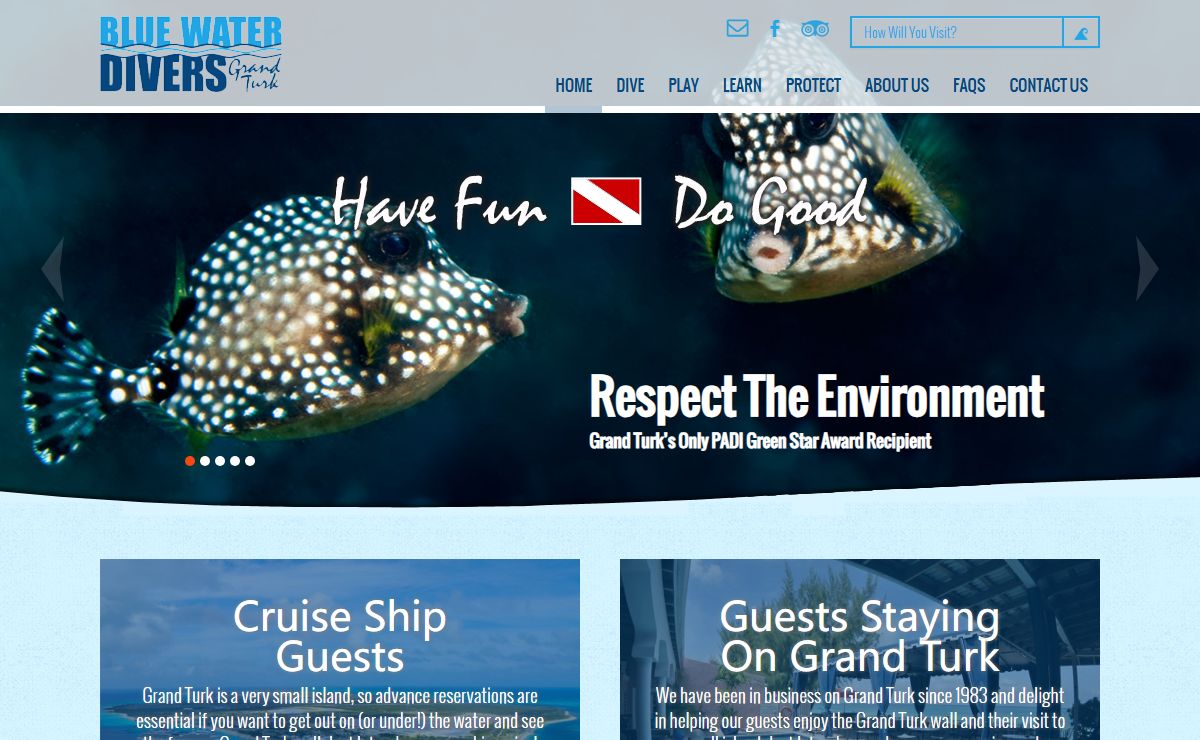 Home - Blue Water Divers, Grand Turk