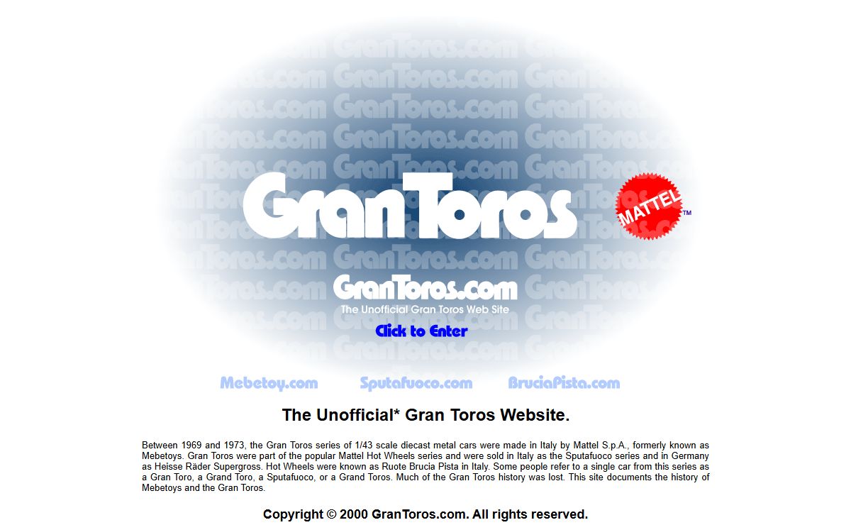 The Unofficial Gran Toros Web Site