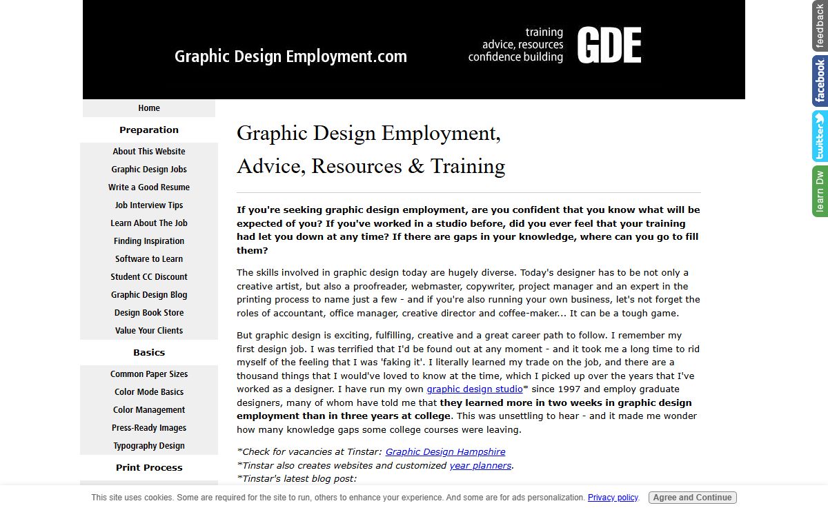 Graphic Design Employment Advice and Essential Job Training