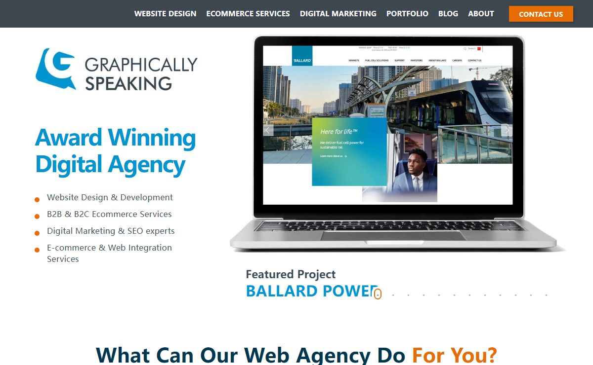 Website Design, Development & Ecommerce Services Agency in Vancouver