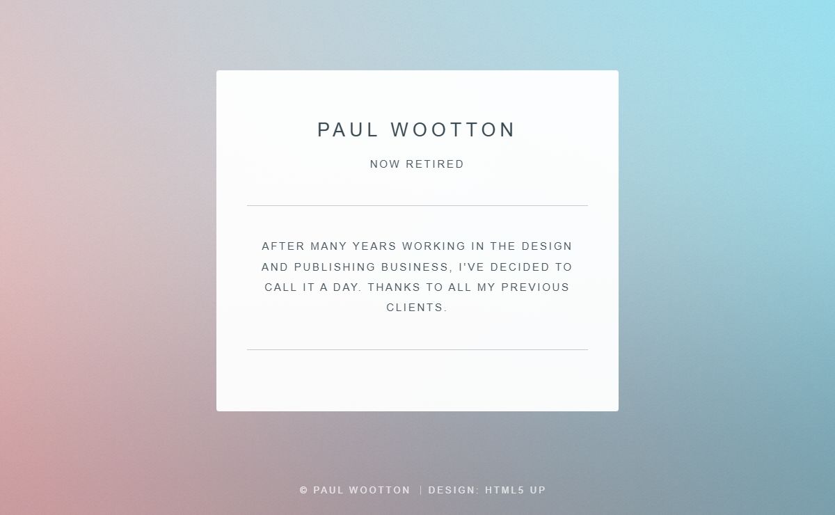 Paul Wootton