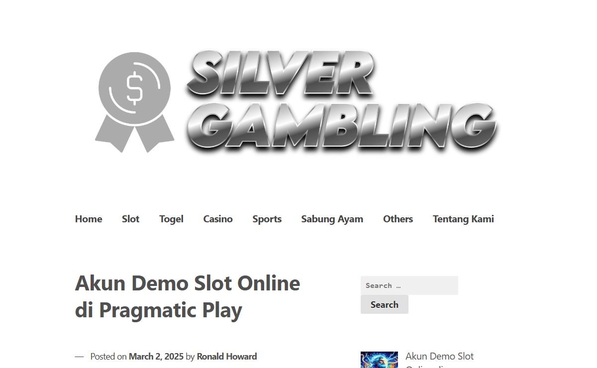 Silver Gambling - Info Gambling No 1 Di Asia