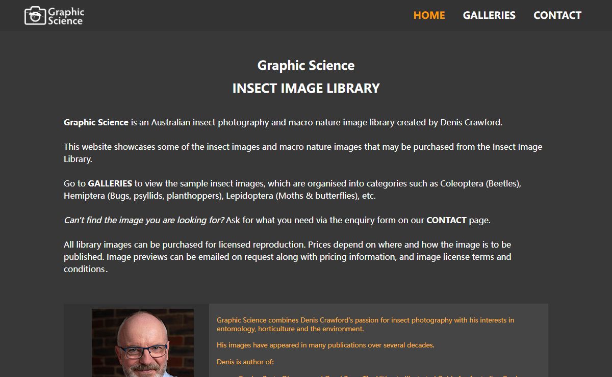 Graphic Science Insect Image Library