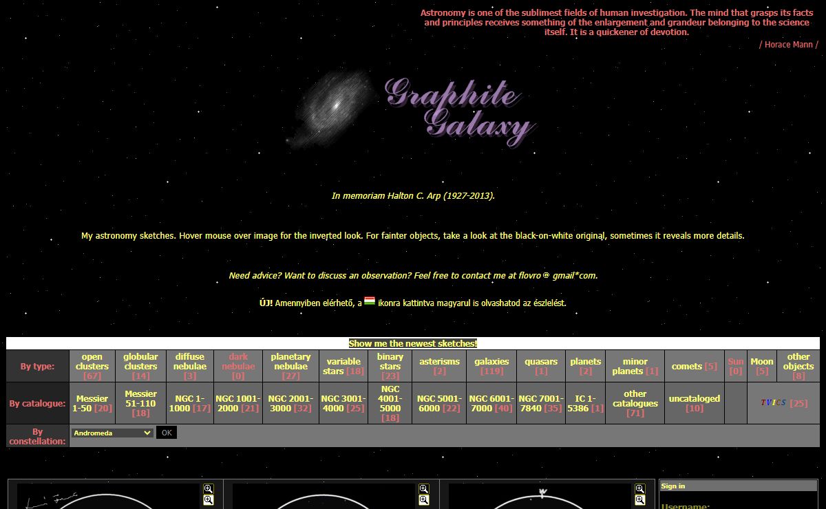Graphite Galaxy