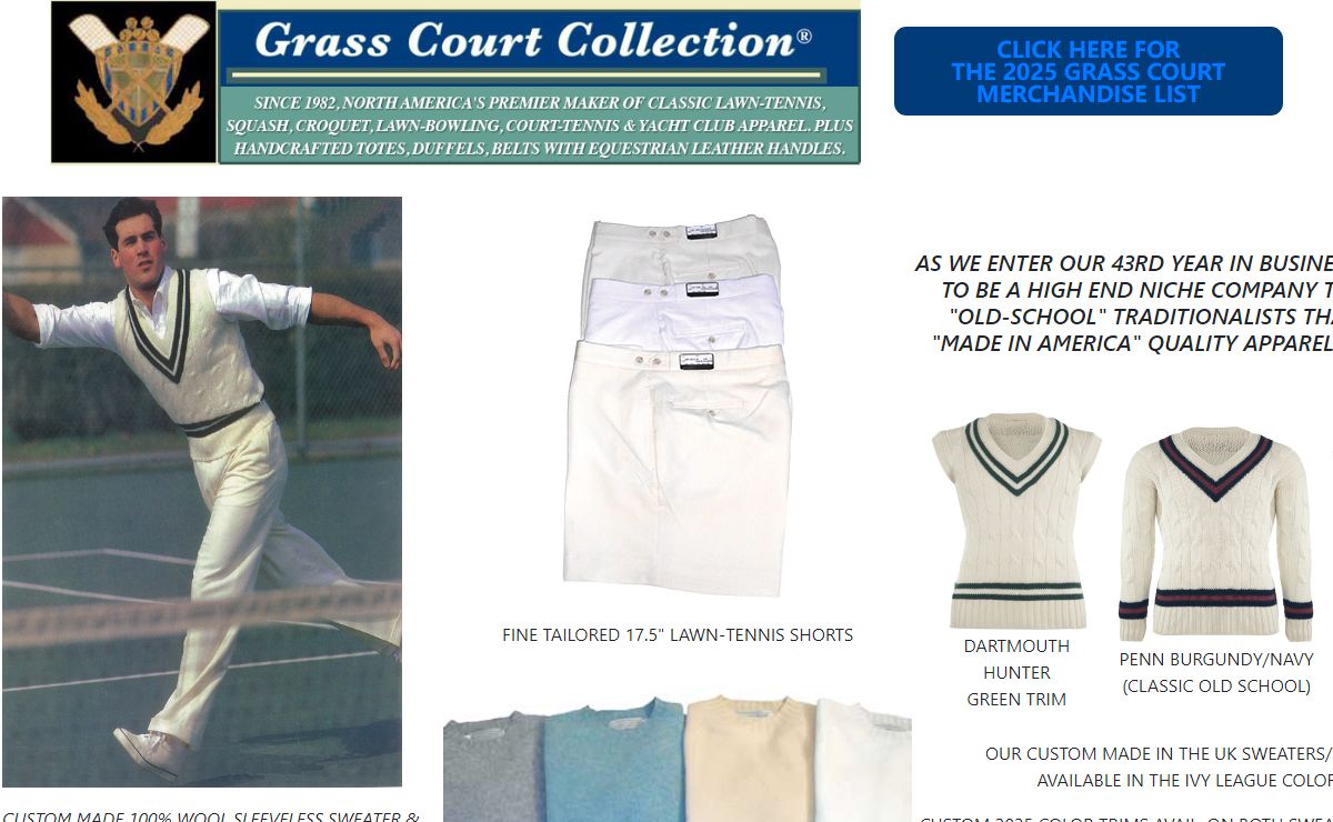 Welcome to Grass Court