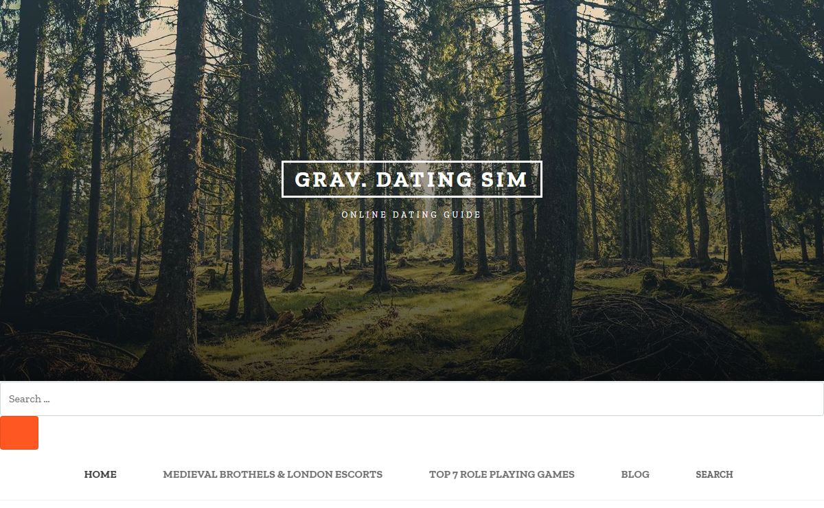 Grav. Dating Sim – Online dating guide