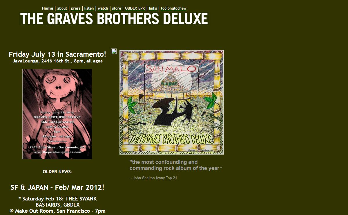 The Graves Brothers Deluxe - Official and Sanctified Website
