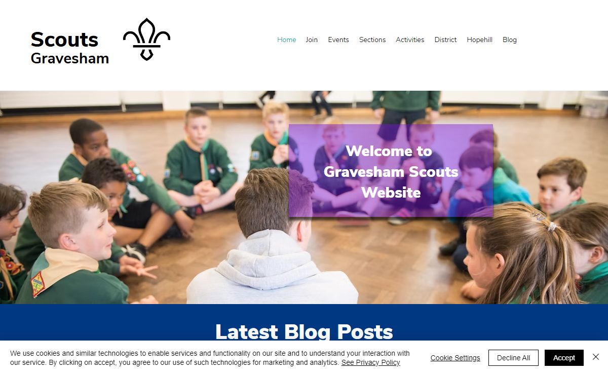 Scouting | Gravesham Scouts | Hopehill Campsite | Meopham