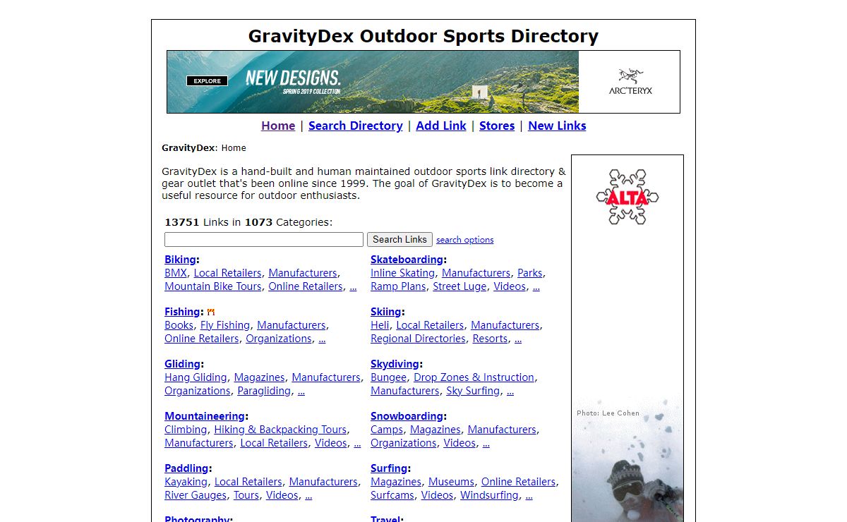 Outdoor Sports Directory & Gear Outlet
