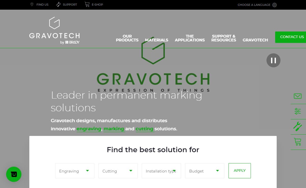 Leader in permanent marking solutions | Gravotech Ex Gravograph & Technifor