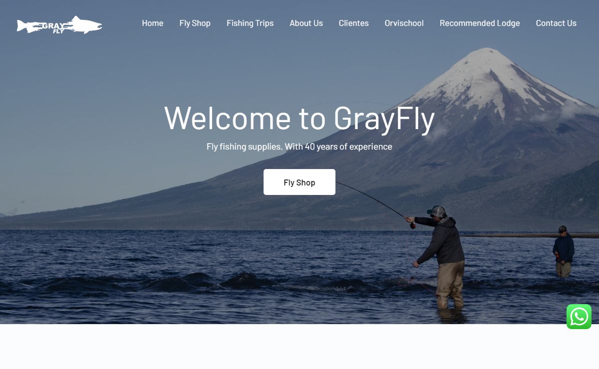 Gray Fly Fishing Supplies – Patagonia – Chile- Orvis Since 1991
