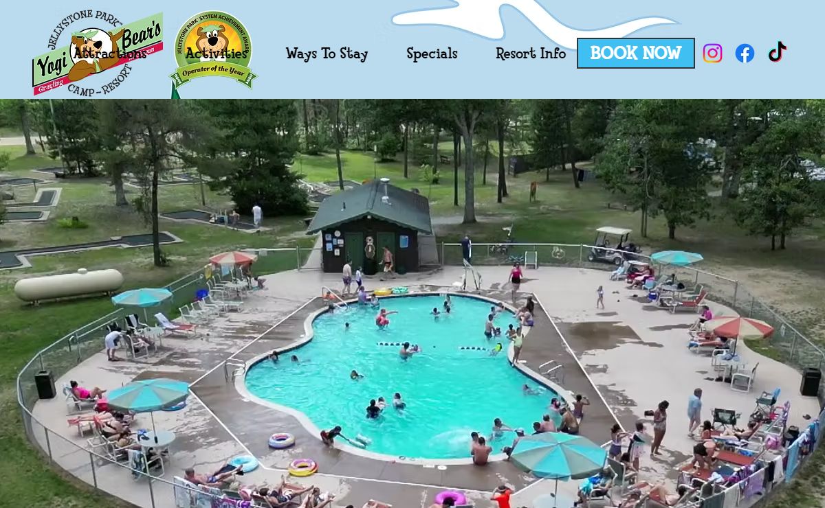 Home | Jellystone- Grayling | Camp Resort