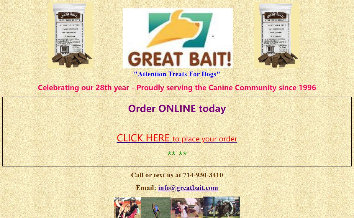 Great Bait Beef Liver Dog Treats
