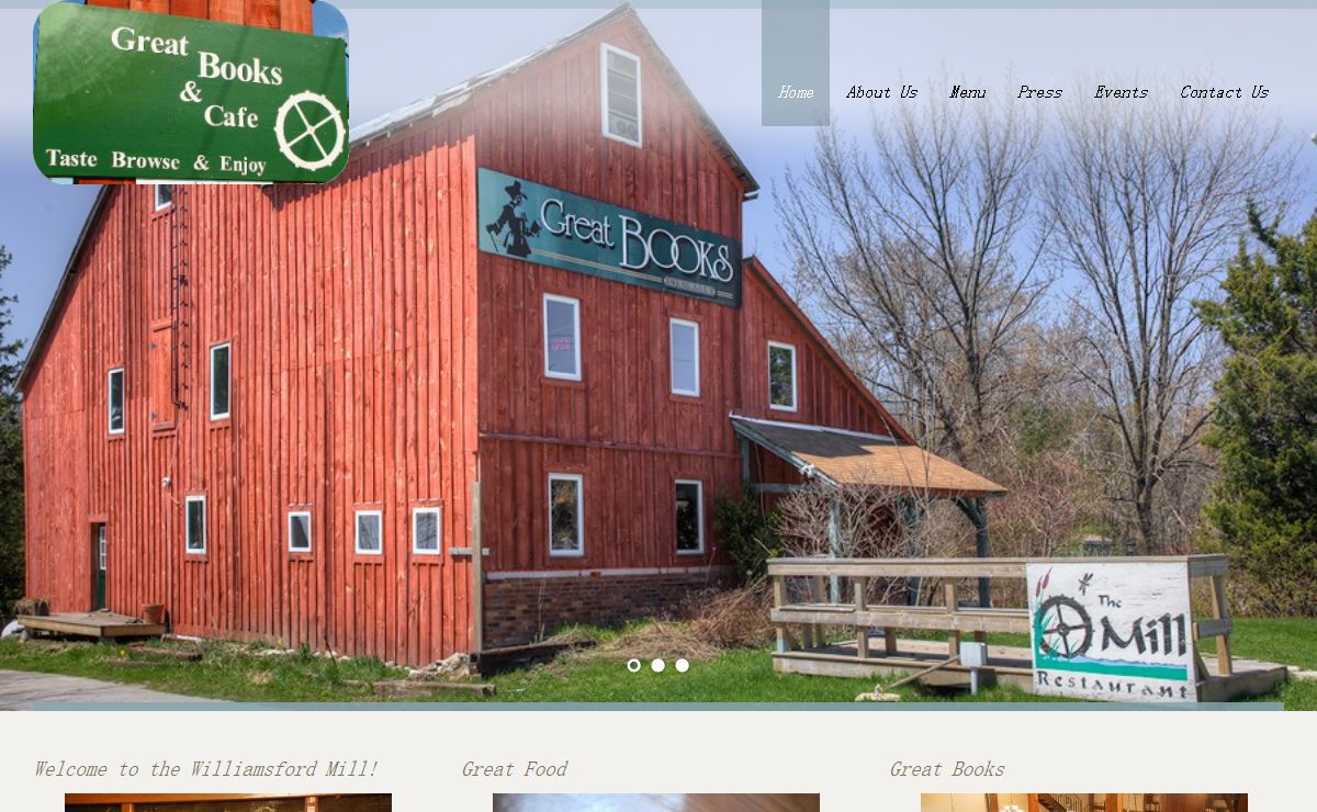Welcome to the Williamsford Mill!