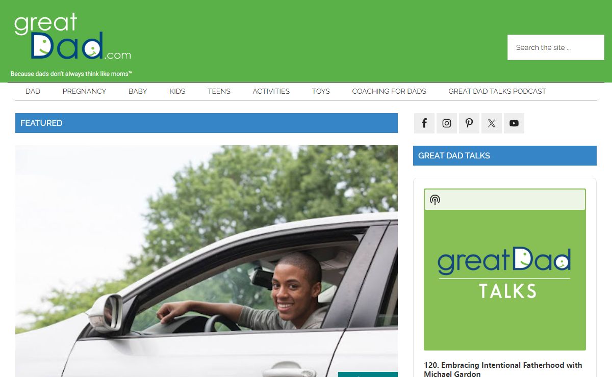 Great Dad LLC - Essential Guide for Dads | Coaching, Parenting, and Tips