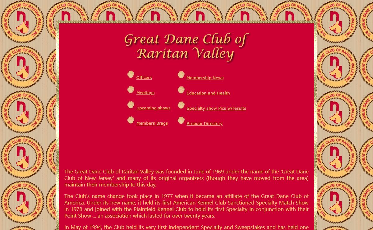 Great Dane Club of Raritan Valley-NJ